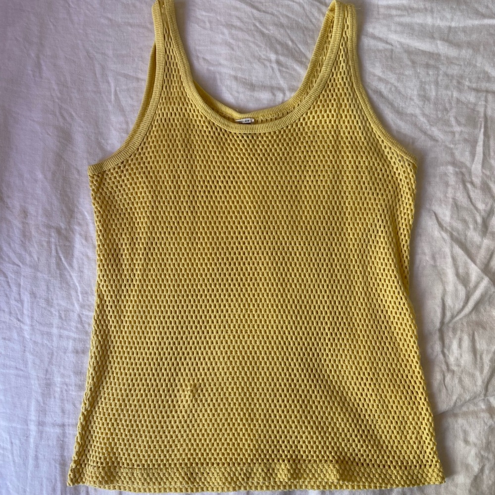 Vintage mesh tank top